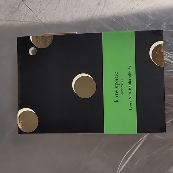 Kate Spade NWOT Stationary Note Holder w/Pen! - Picture 2 of 9